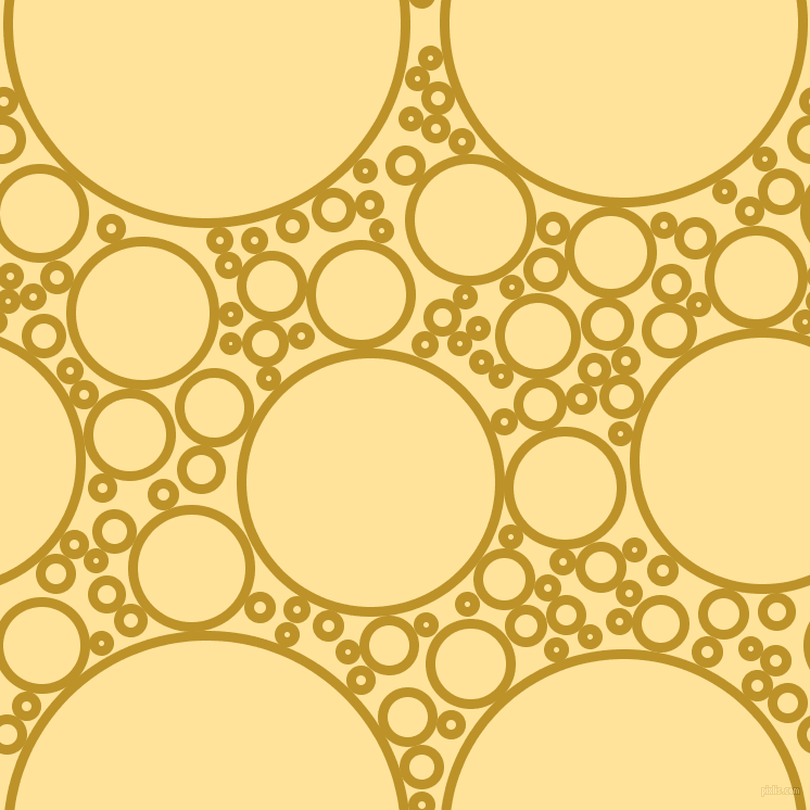bubbles, circles, sponge, big, medium, small, 9 pixel line width, Nugget and Cream Brulee circles bubbles sponge soap seamless tileable