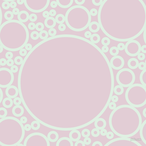 bubbles, circles, sponge, big, medium, small, 9 pixel line width, Off Green and Prim circles bubbles sponge soap seamless tileable