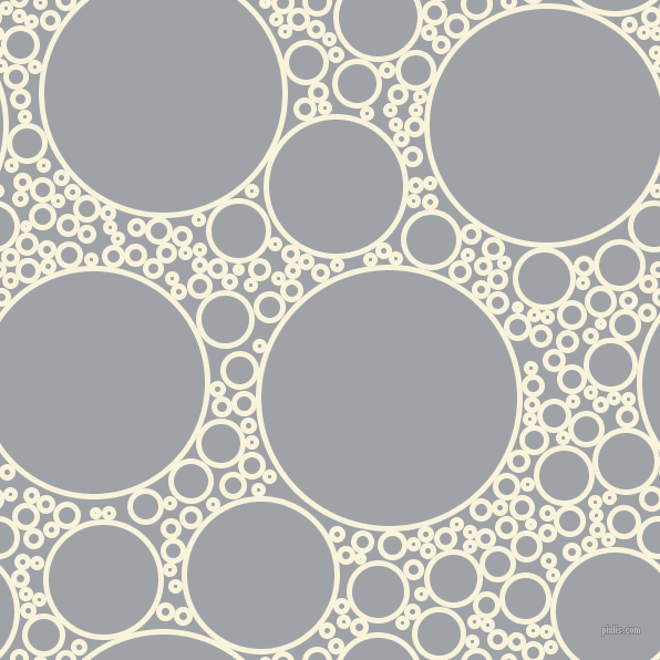 bubbles, circles, sponge, big, medium, small, 5 pixel line width, Off Yellow and Grey Chateau circles bubbles sponge soap seamless tileable