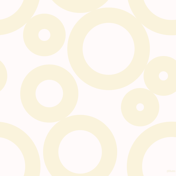 bubbles, circles, sponge, big, medium, small, 65 pixel line width, Off Yellow and Snow circles bubbles sponge soap seamless tileable
