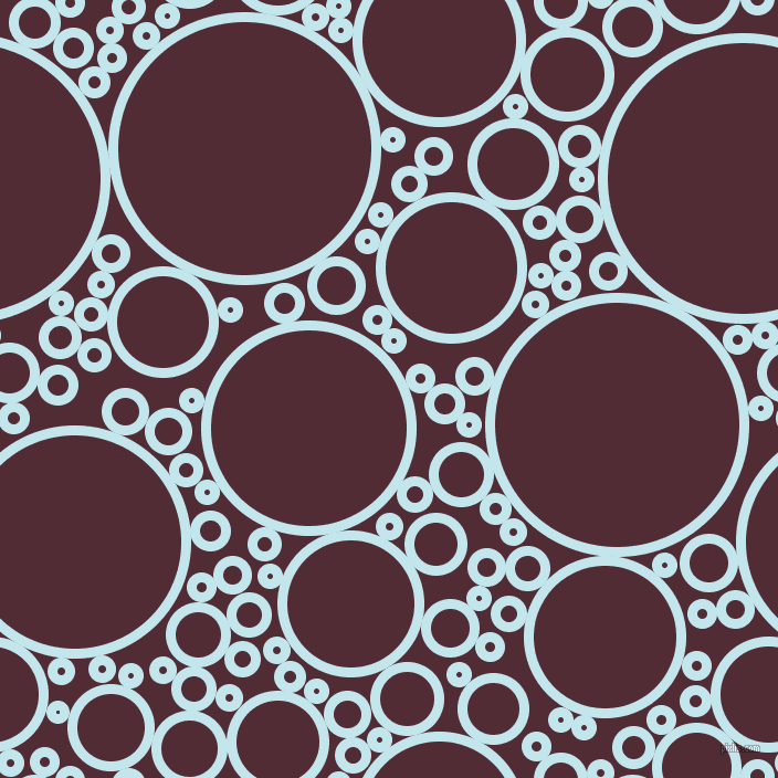 bubbles, circles, sponge, big, medium, small, 9 pixel line width, Onahau and Wine Berry circles bubbles sponge soap seamless tileable