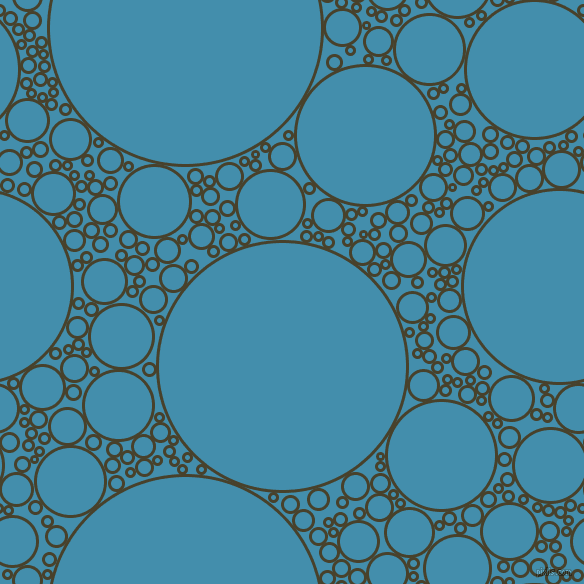 bubbles, circles, sponge, big, medium, small, 3 pixel line width, Onion and Boston Blue circles bubbles sponge soap seamless tileable