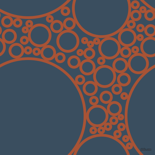 bubbles, circles, sponge, big, medium, small, 9 pixel line width, Orange Roughy and Cello circles bubbles sponge soap seamless tileable