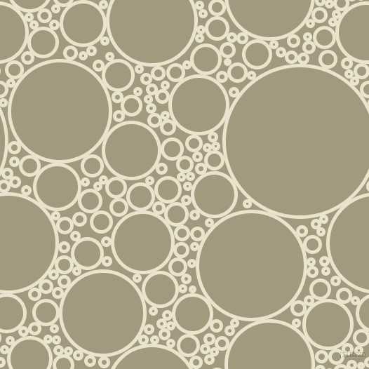 bubbles, circles, sponge, big, medium, small, 5 pixel line width, Orange White and Grey Olive circles bubbles sponge soap seamless tileable