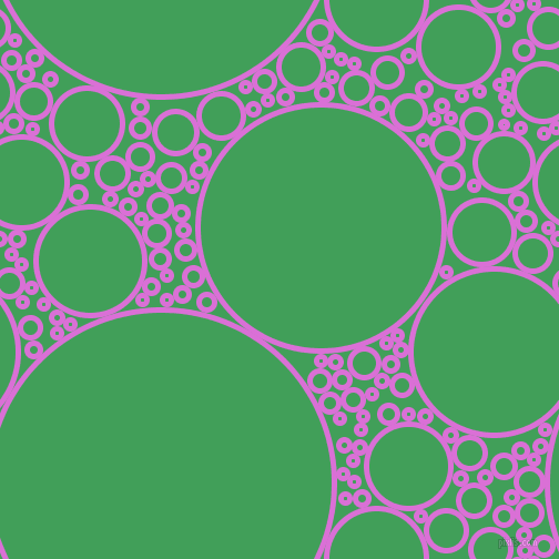 bubbles, circles, sponge, big, medium, small, 5 pixel line width, Orchid and Chateau Green circles bubbles sponge soap seamless tileable
