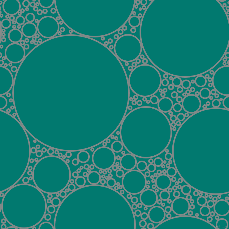 bubbles, circles, sponge, big, medium, small, 5 pixel line width, Oslo Grey and Pine Green circles bubbles sponge soap seamless tileable