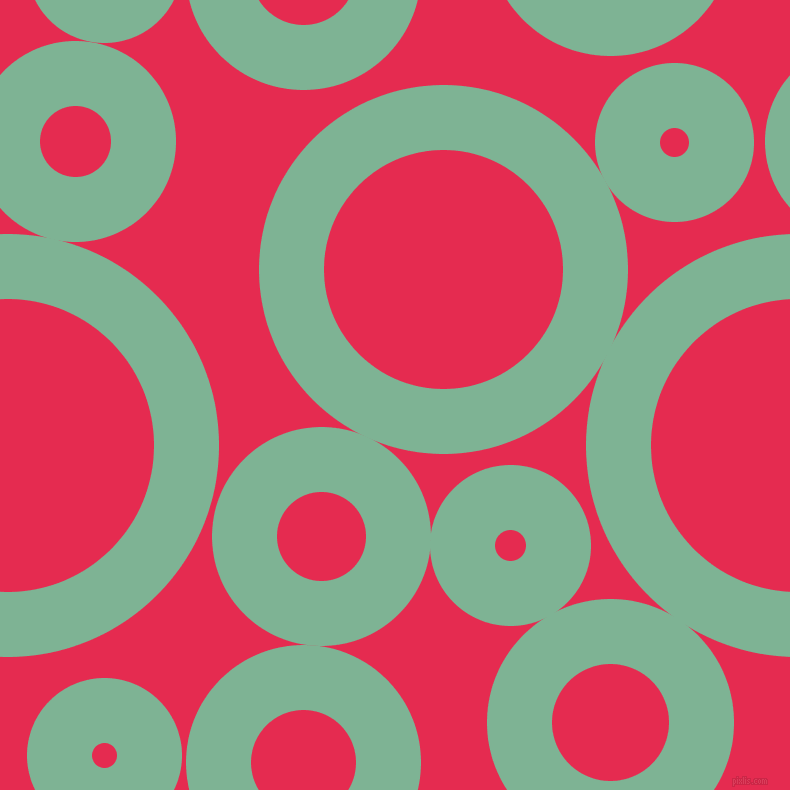 bubbles, circles, sponge, big, medium, small, 65 pixel line width, Padua and Amaranth circles bubbles sponge soap seamless tileable