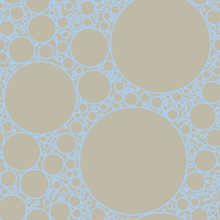 bubbles, circles, sponge, big, medium, small, 5 pixel line width, Pale Cornflower Blue and Ash circles bubbles sponge soap seamless tileable
