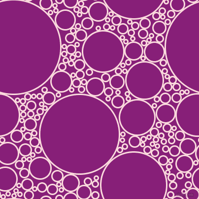 bubbles, circles, sponge, big, medium, small, 3 pixel line width, Pale Pink and Dark Purple circles bubbles sponge soap seamless tileable