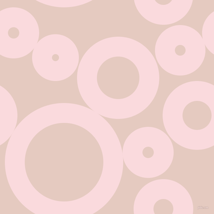 bubbles, circles, sponge, big, medium, small, 65 pixel line width, Pale Pink and Dust Storm circles bubbles sponge soap seamless tileable