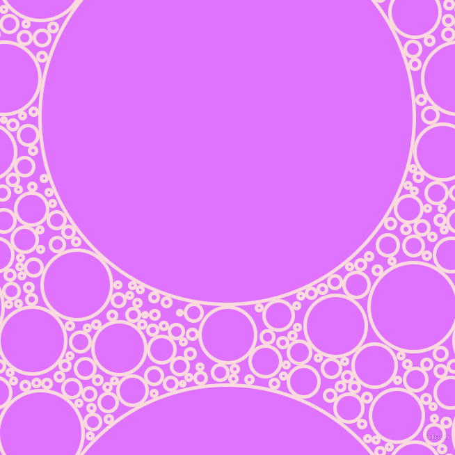 bubbles, circles, sponge, big, medium, small, 5 pixel line width, Pale Pink and Heliotrope circles bubbles sponge soap seamless tileable