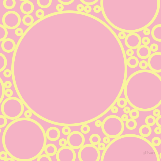 bubbles, circles, sponge, big, medium, small, 9 pixel line width, Pale Prim and Cupid circles bubbles sponge soap seamless tileable
