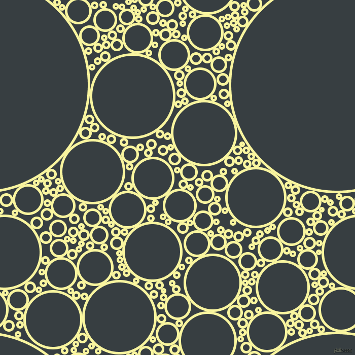 bubbles, circles, sponge, big, medium, small, 5 pixel line width, Pale Prim and Mine Shaft circles bubbles sponge soap seamless tileable