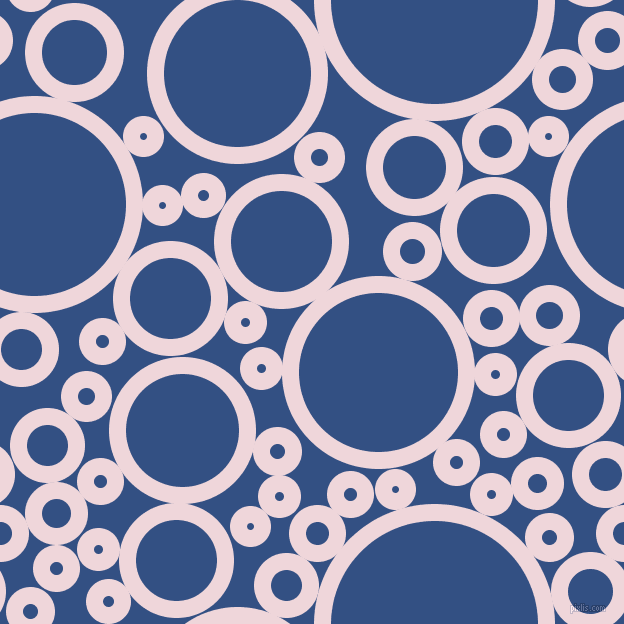 bubbles, circles, sponge, big, medium, small, 17 pixel line width, Pale Rose and Fun Blue circles bubbles sponge soap seamless tileable