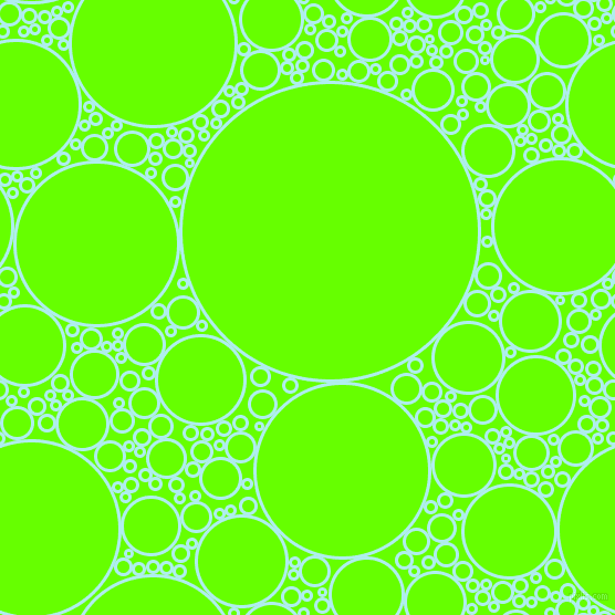 bubbles, circles, sponge, big, medium, small, 3 pixel line width, Pale Turquoise and Bright Green circles bubbles sponge soap seamless tileable