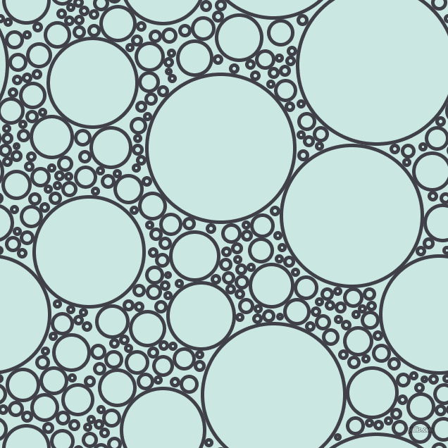 bubbles, circles, sponge, big, medium, small, 5 pixel line width, Payne