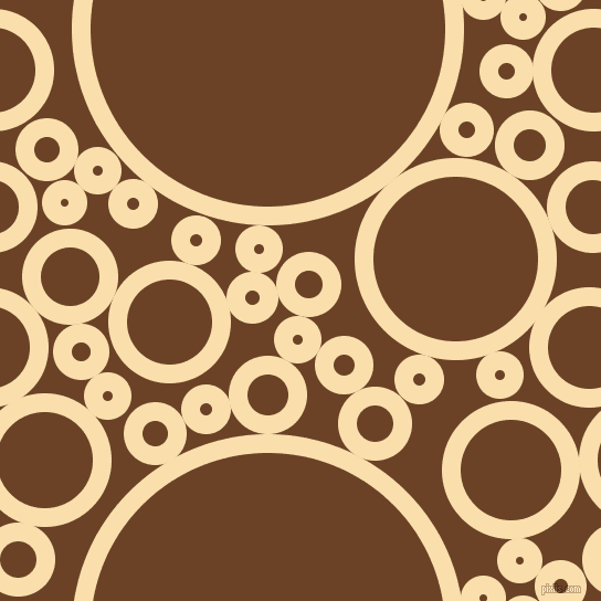 bubbles, circles, sponge, big, medium, small, 17 pixel line width, Peach-Yellow and Semi-Sweet Chocolate circles bubbles sponge soap seamless tileable