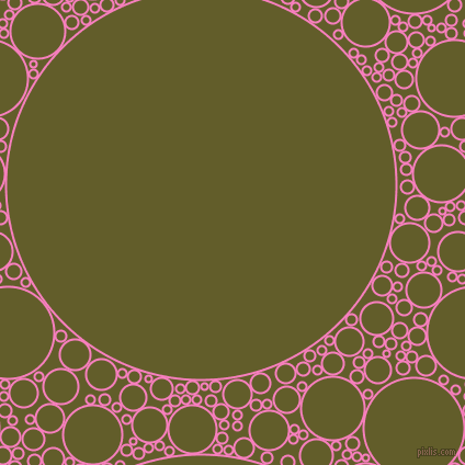 bubbles, circles, sponge, big, medium, small, 2 pixel line width, Persian Pink and Costa Del Sol circles bubbles sponge soap seamless tileable