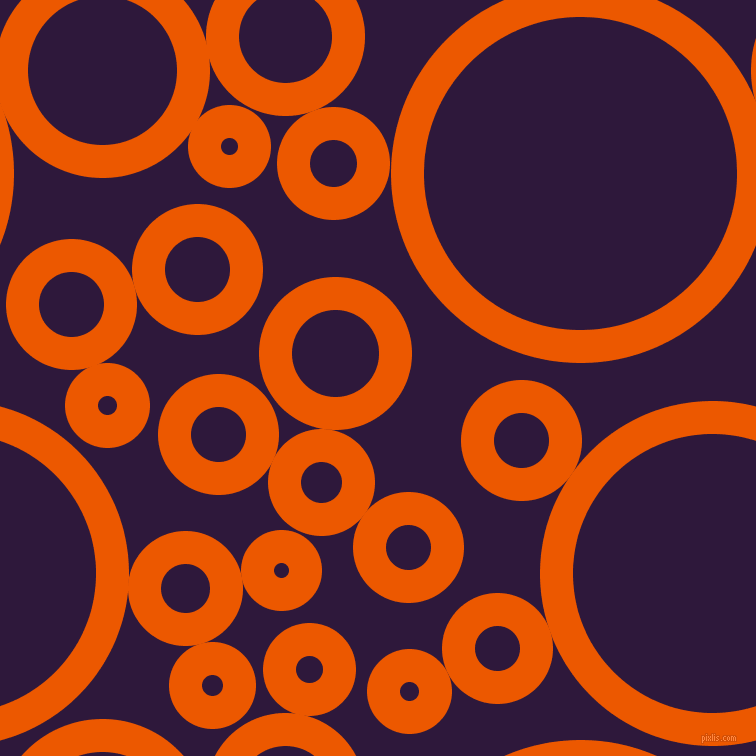 bubbles, circles, sponge, big, medium, small, 33 pixel line width, Persimmon and Blackcurrant circles bubbles sponge soap seamless tileable