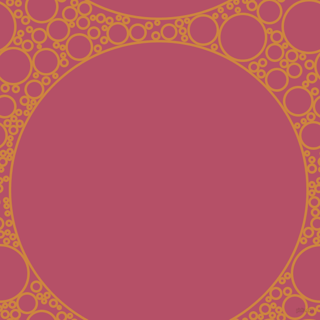 bubbles, circles, sponge, big, medium, small, 5 pixel line width, Peru and Blush circles bubbles sponge soap seamless tileable