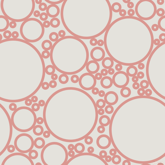 bubbles, circles, sponge, big, medium, small, 9 pixel line width, Petite Orchid and Wan White circles bubbles sponge soap seamless tileable