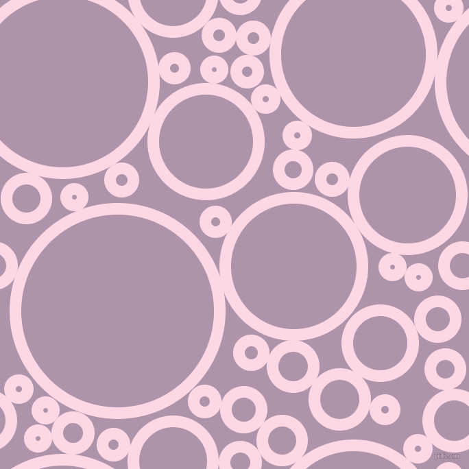 bubbles, circles, sponge, big, medium, small, 17 pixel line width, Pig Pink and London Hue circles bubbles sponge soap seamless tileable