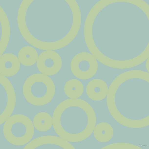 bubbles, circles, sponge, big, medium, small, 33 pixel line width, Pixie Green and Opal circles bubbles sponge soap seamless tileable