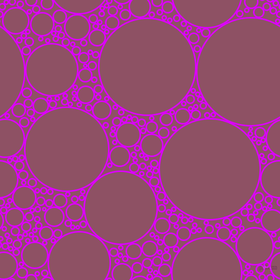bubbles, circles, sponge, big, medium, small, 3 pixel line width, Psychedelic Purple and Cannon Pink circles bubbles sponge soap seamless tileable