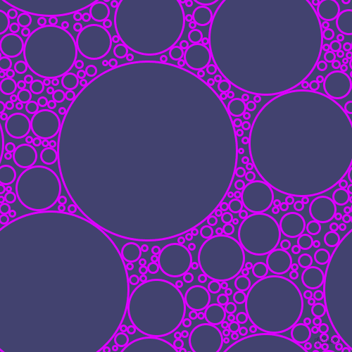 bubbles, circles, sponge, big, medium, small, 3 pixel line width, Psychedelic Purple and Corn Flower Blue circles bubbles sponge soap seamless tileable
