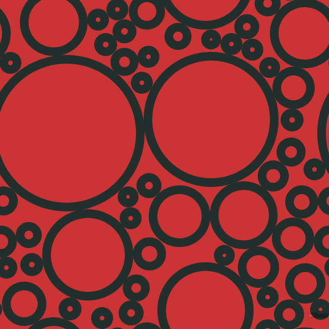 bubbles, circles, sponge, big, medium, small, 17 pixel line width, Racing Green and Mahogany circles bubbles sponge soap seamless tileable