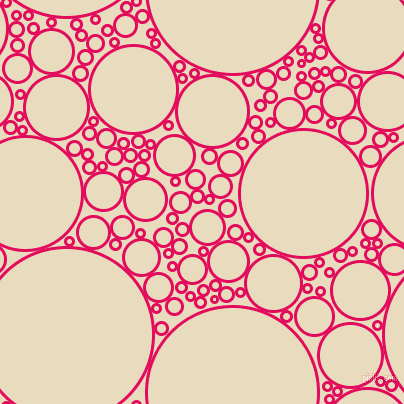 bubbles, circles, sponge, big, medium, small, 3 pixel line width, Razzmatazz and Double Pearl Lusta circles bubbles sponge soap seamless tileable