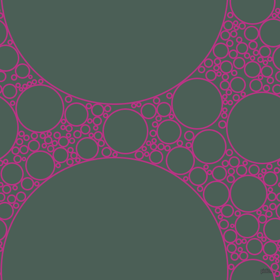 bubbles, circles, sponge, big, medium, small, 3 pixel line width, Red Violet and Viridian Green circles bubbles sponge soap seamless tileable