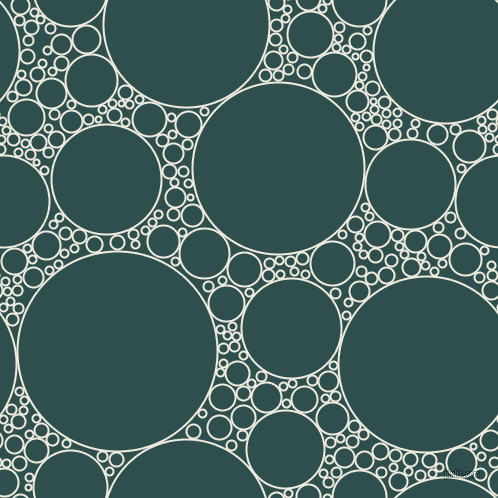 bubbles, circles, sponge, big, medium, small, 2 pixel line width, Rice Cake and Dark Slate Grey circles bubbles sponge soap seamless tileable
