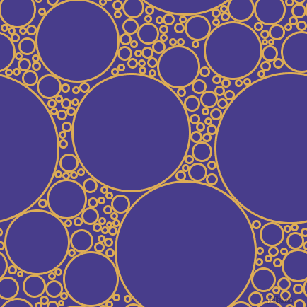 bubbles, circles, sponge, big, medium, small, 3 pixel line width, Rob Roy and Dark Slate Blue circles bubbles sponge soap seamless tileable