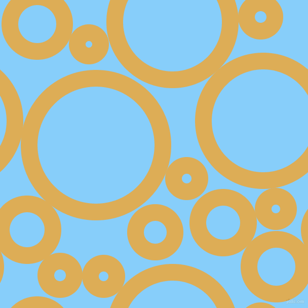 bubbles, circles, sponge, big, medium, small, 33 pixel line width, Rob Roy and Light Sky Blue circles bubbles sponge soap seamless tileable
