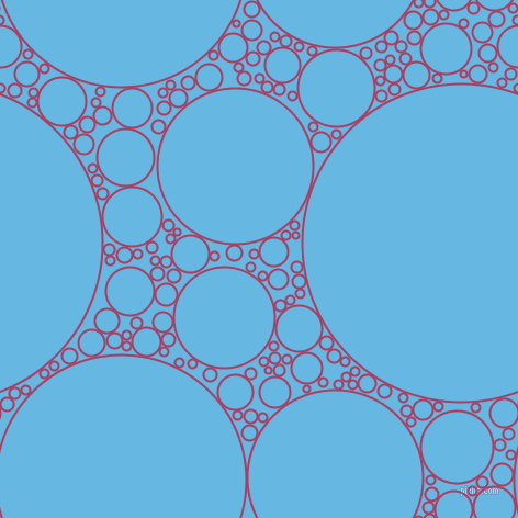 bubbles, circles, sponge, big, medium, small, 2 pixel line width, Rouge and Malibu circles bubbles sponge soap seamless tileable