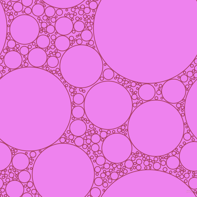 bubbles, circles, sponge, big, medium, small, 3 pixel line width, Rouge and Violet circles bubbles sponge soap seamless tileable