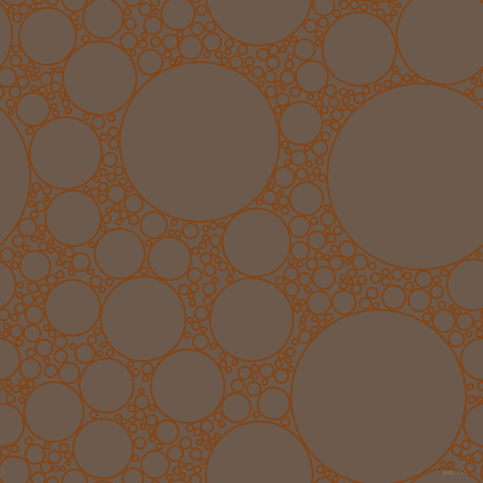 bubbles, circles, sponge, big, medium, small, 3 pixel line width, Russet and Domino circles bubbles sponge soap seamless tileable