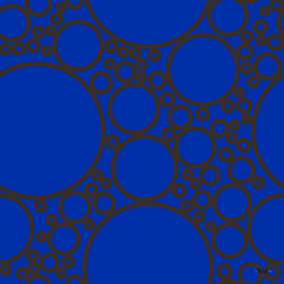 bubbles, circles, sponge, big, medium, small, 9 pixel line width, Sambuca and International Klein Blue circles bubbles sponge soap seamless tileable