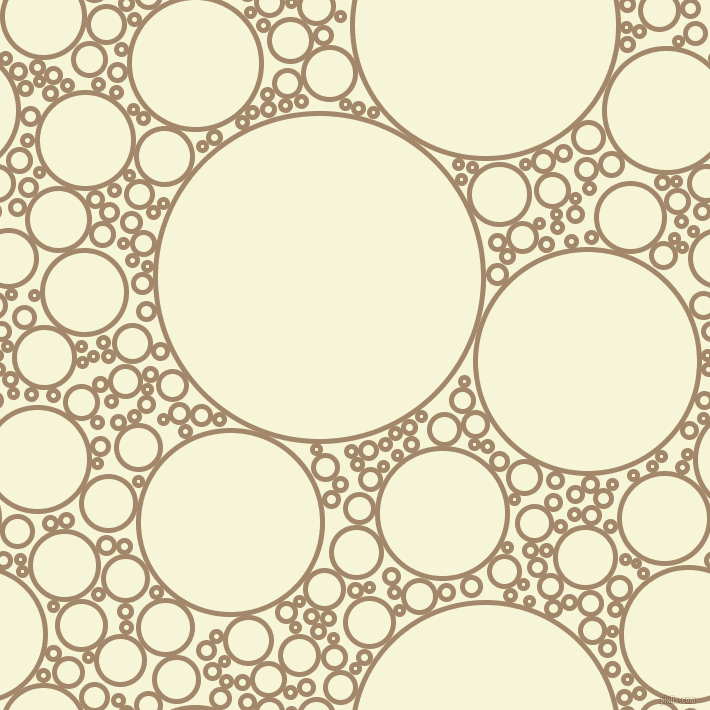 bubbles, circles, sponge, big, medium, small, 5 pixel line width, Sandal and Hint Of Yellow circles bubbles sponge soap seamless tileable