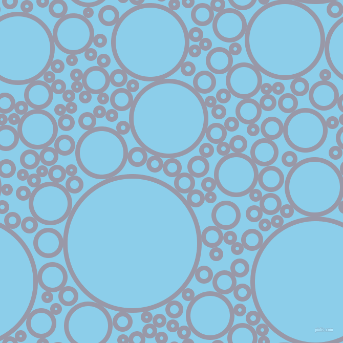 bubbles, circles, sponge, big, medium, small, 9 pixel line width, Santas Grey and Anakiwa circles bubbles sponge soap seamless tileable