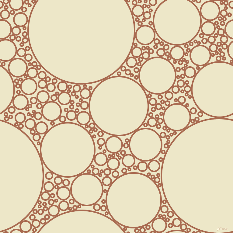 bubbles, circles, sponge, big, medium, small, 5 pixel line width, Sante Fe and Half And Half circles bubbles sponge soap seamless tileable