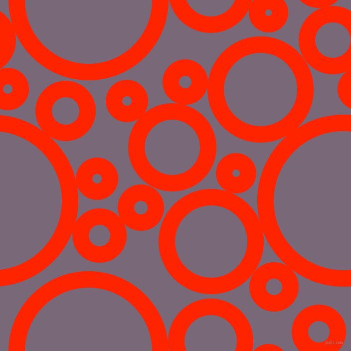 bubbles, circles, sponge, big, medium, small, 33 pixel line width, Scarlet and Old Lavender circles bubbles sponge soap seamless tileable