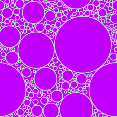 bubbles, circles, sponge, big, medium, small, 3 pixel line width, Sea Mist and Electric Purple circles bubbles sponge soap seamless tileable