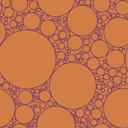 bubbles, circles, sponge, big, medium, small, 2 pixel line width, Seance and Raw Sienna circles bubbles sponge soap seamless tileable
