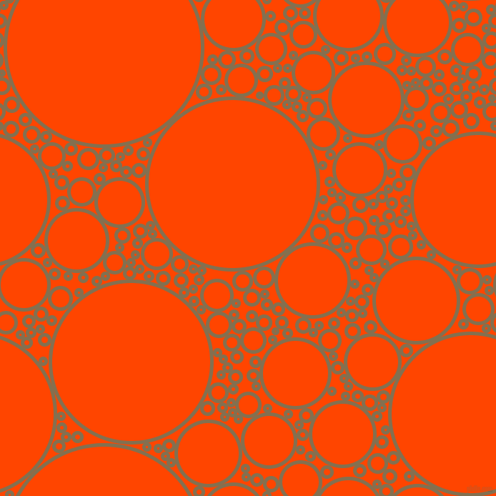 bubbles, circles, sponge, big, medium, small, 5 pixel line width, Shadow and Orange Red circles bubbles sponge soap seamless tileable