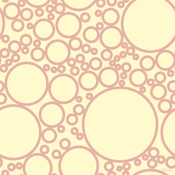bubbles, circles, sponge, big, medium, small, 9 pixel line widthShilo and Lemon Chiffon circles bubbles sponge soap seamless tileable