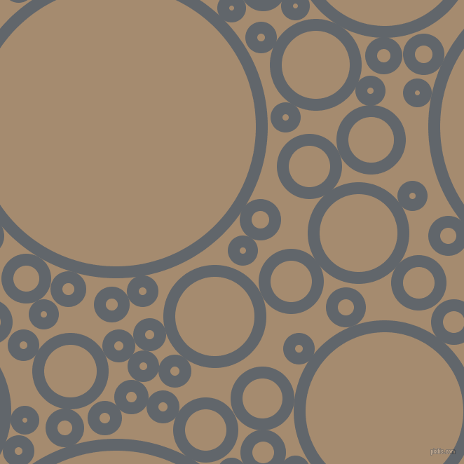 bubbles, circles, sponge, big, medium, small, 17 pixel line width, Shuttle Grey and Mongoose circles bubbles sponge soap seamless tileable