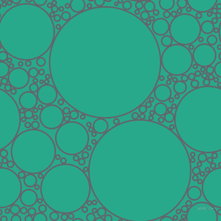 bubbles, circles, sponge, big, medium, small, 3 pixel line width, Shuttle Grey and Niagara circles bubbles sponge soap seamless tileable