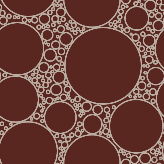 bubbles, circles, sponge, big, medium, small, 5 pixel line width, Silk and Caput Mortuum circles bubbles sponge soap seamless tileable